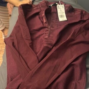 Adidas Burgundy Midi Dress